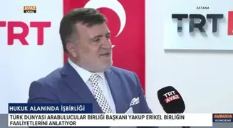 Türk Dünyası Arabulucular Birliği TRT AVAZ röportajı