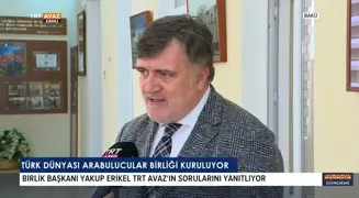 BİRLİK BAŞKANI YAKUP ERİKEL TRT AVAZIN SORULARINI YANITLIYOR