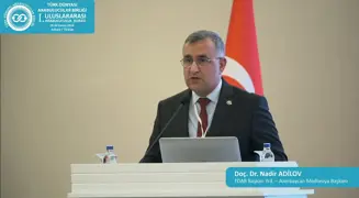 Sayın Doç. Dr. Nadir ADİLOV - Azerbaycan - Uluslararası I. Arabuluculuk Şurası Konuşması