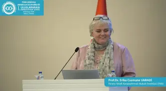 Sayın Prof. Dr. Erika Csemane VARADİ - Macaristan - Uluslararası I. Arabuluculuk Şurası Konuşması