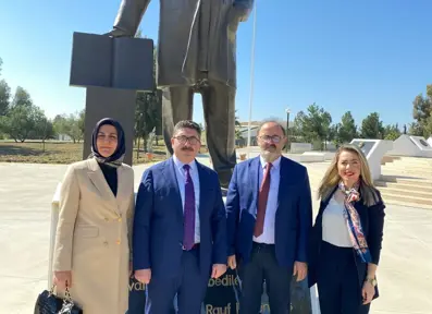 Av. Rauf Raif Denktaş Anıtı Ziyareti