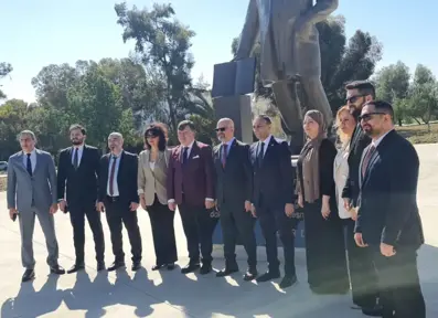 Av. Rauf Raif Denktaş Anıtı Ziyareti