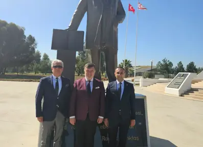 Av. Rauf Raif Denktaş Anıtı Ziyareti