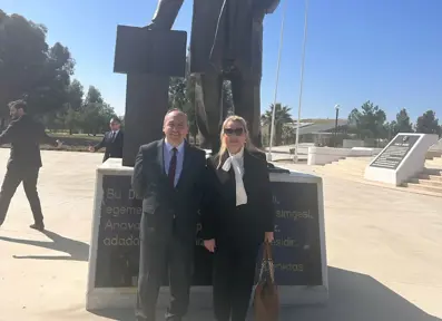 Av. Rauf Raif Denktaş Anıtı Ziyareti