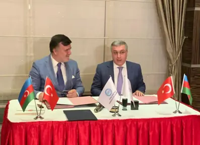 Türk Dünyası Arabulucular Birliği ve Azerbaycan Diasporadan Sorumlu Devlet Bakanlığı Azerbaycan Yardım Fonu ile imzalanan işbirliği protokolü