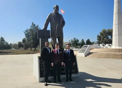 Av. Rauf Raif Denktaş Anıtı Ziyareti