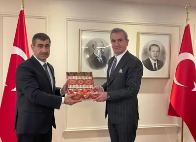 T.C. Cumhurbaşkanlığı Hukuk Politikaları Kurulu Üyesi Sayın Vedat Ali Tektaş Ziyaret Edilmiştir.