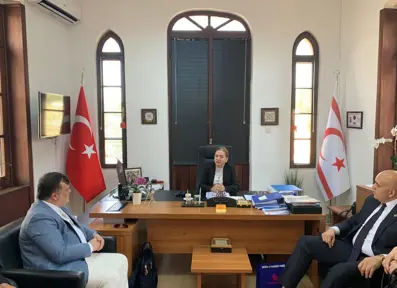 Kuzey Kıbrıs Türk Cumhuriyeti Ombudsman'ı Sayın İlkan Varol ziyareti